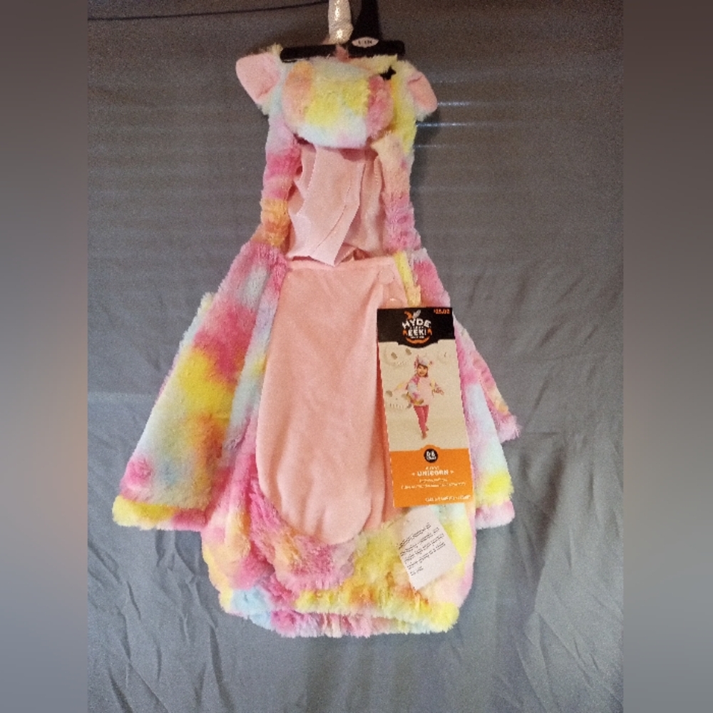 Brand New Hyde&Eek Colorful Unicorn Costume